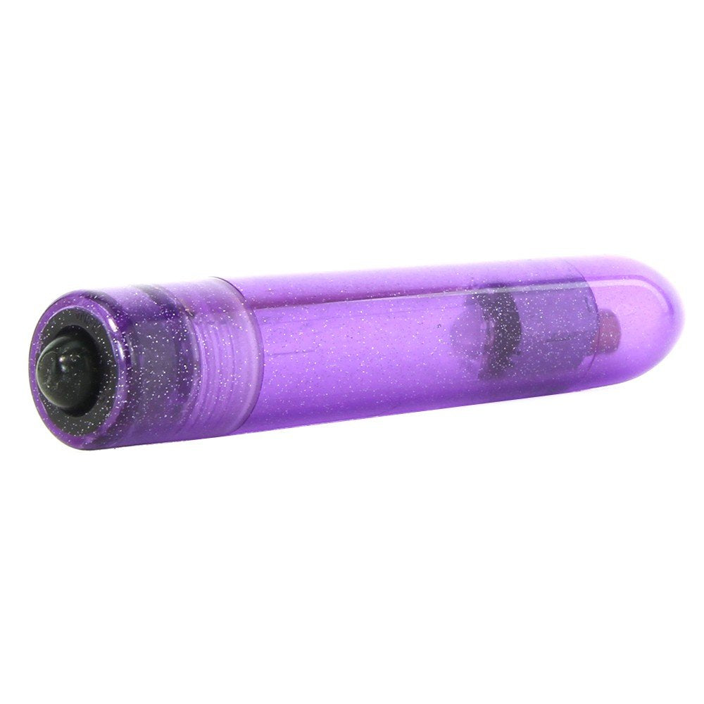 CalExotics Shanes World Sparkle Bullet Purple Vibrator – Waterproof ABS Bullet