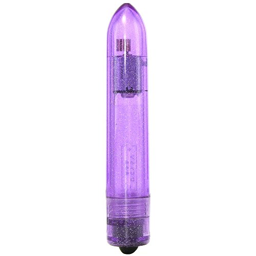 CalExotics Shanes World Sparkle Bullet Purple Vibrator – Waterproof ABS Bullet
