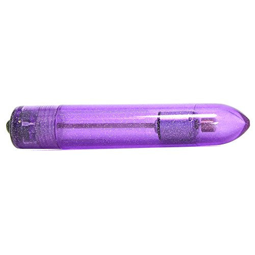 CalExotics Shanes World Sparkle Bullet Purple Vibrator – Waterproof ABS Bullet
