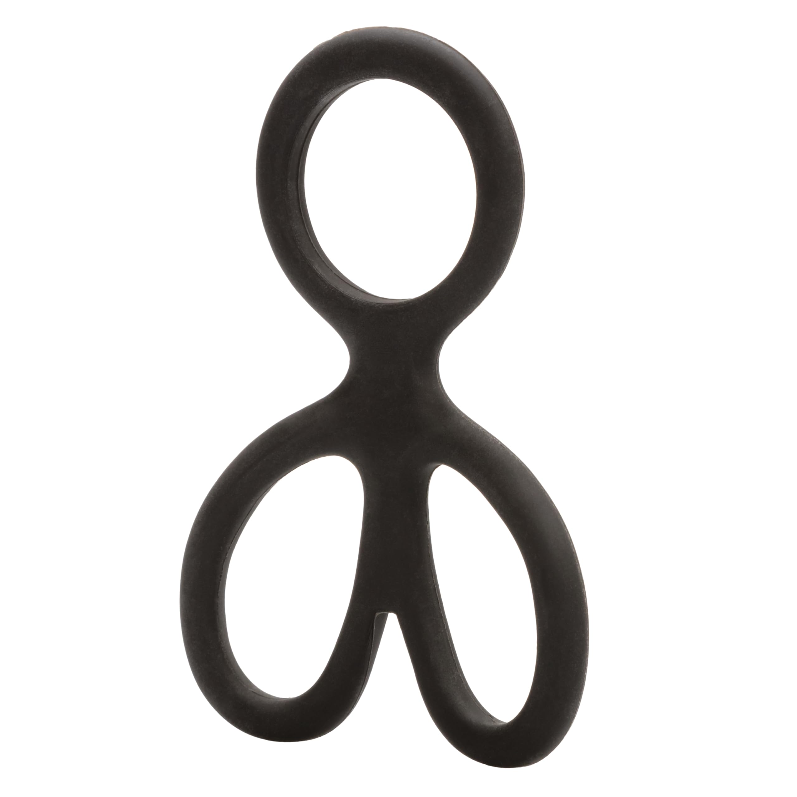 CalExotics Silicone Ball Spreader – Black, Stretchy & Supportive