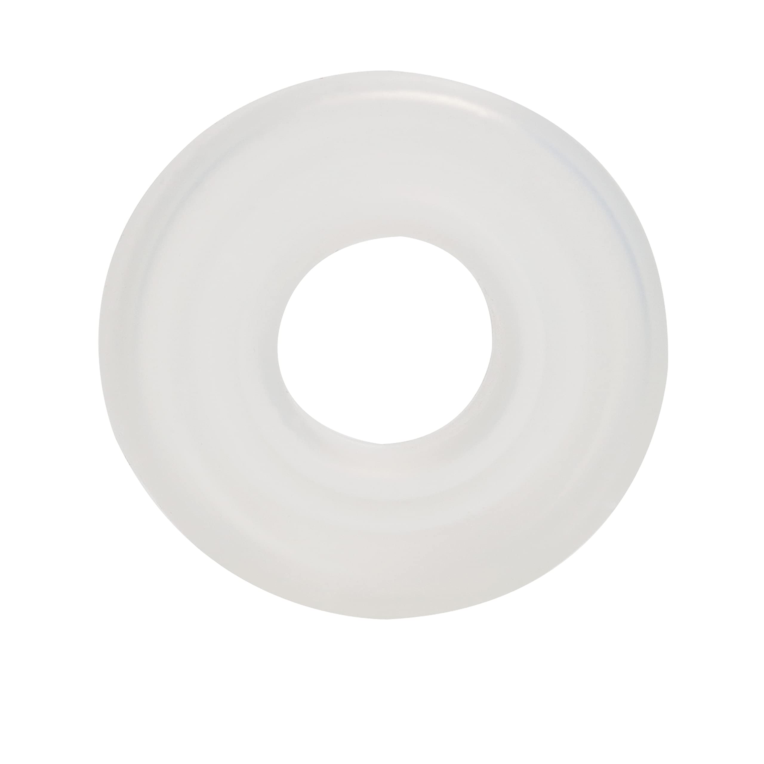 CalExotics Silicone Pump Sleeve – 3 Inch Comfort Ring for Male Penis Pumps – Clear
