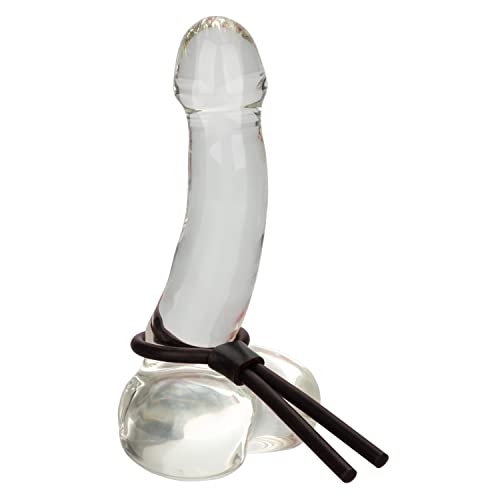 CalExotics Silicone Stud Lasso Rings – Adjustable Ergonomic Cock Ring for Enhanced Erection