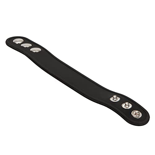 CalExotics Silicone Tri Snap Erection Ring – Black, Adjustable & Durable