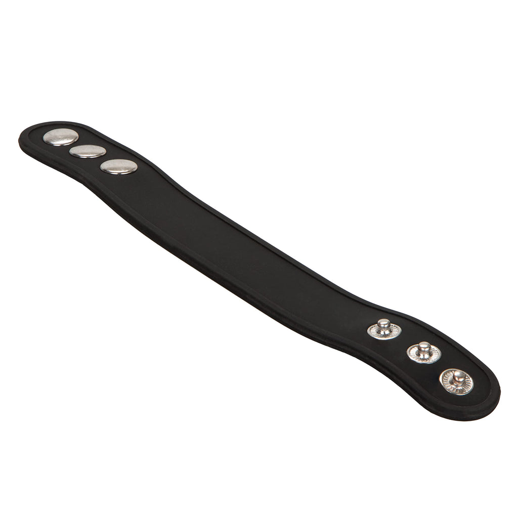 CalExotics Silicone Tri Snap Erection Ring – Black, Adjustable & Durable