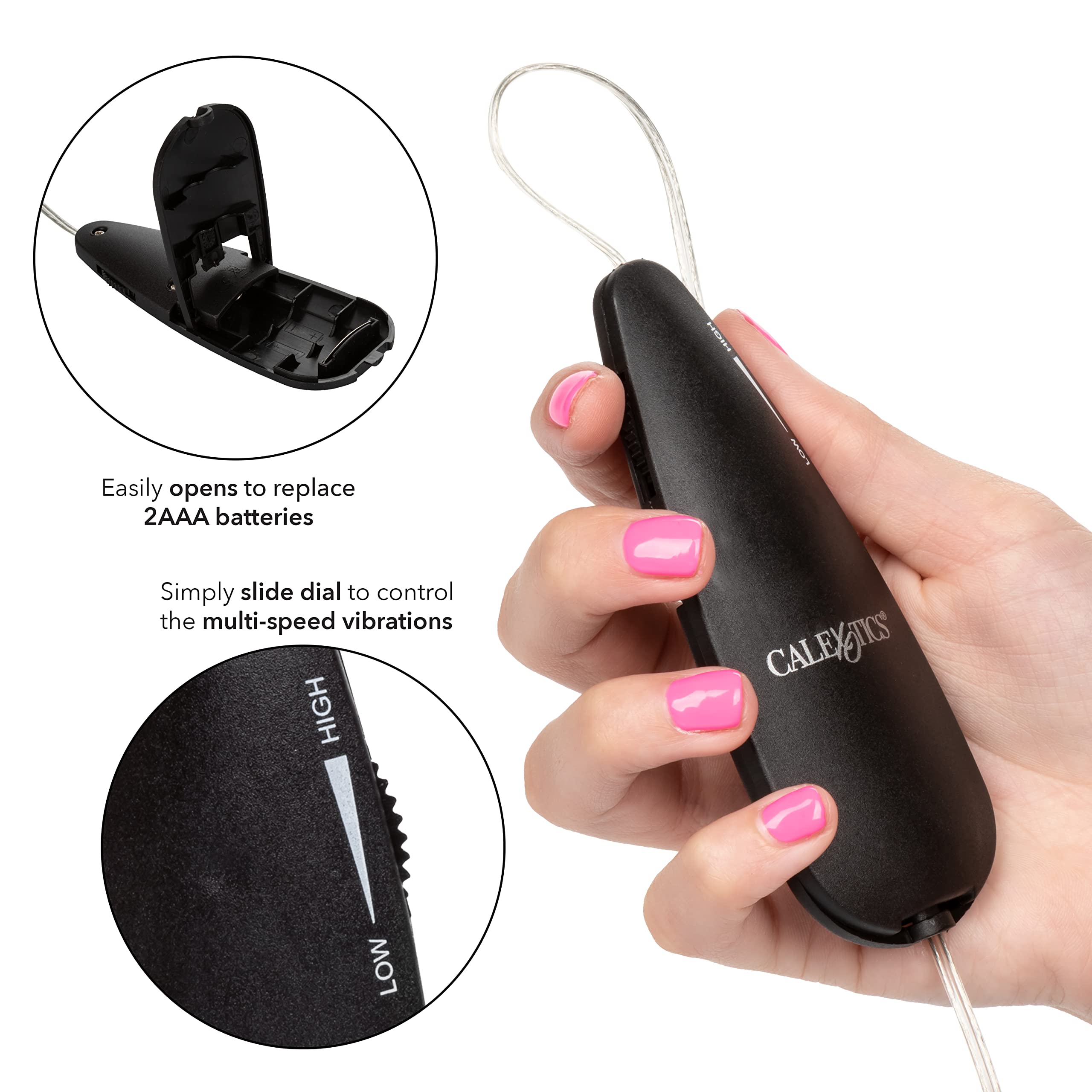 CalExotics Silver Bullet Vibrator – Multi-Speed, Compact and Powerful