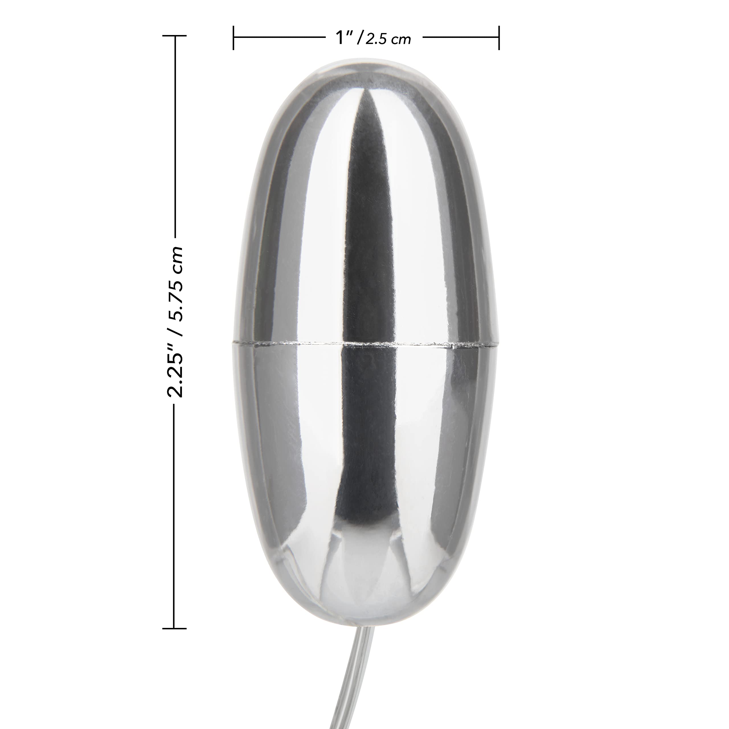 CalExotics Silver Bullet Vibrator – Multi-Speed, Compact and Powerful