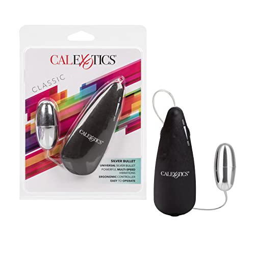 CalExotics Silver Bullet Vibrator – Multi-Speed, Compact and Powerful