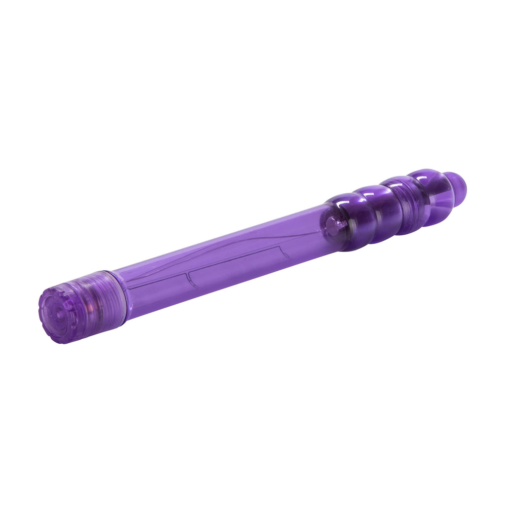 CalExotics Slender Sensations Vibrator – Ultra-Thin, Waterproof, Multi-Speed in Purple
