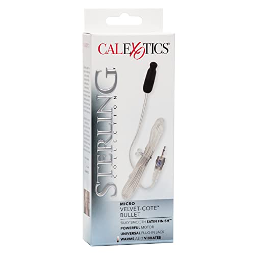 CalExotics Sterling Collection Velvet Micro Bullet Vibrator - 1 Inch