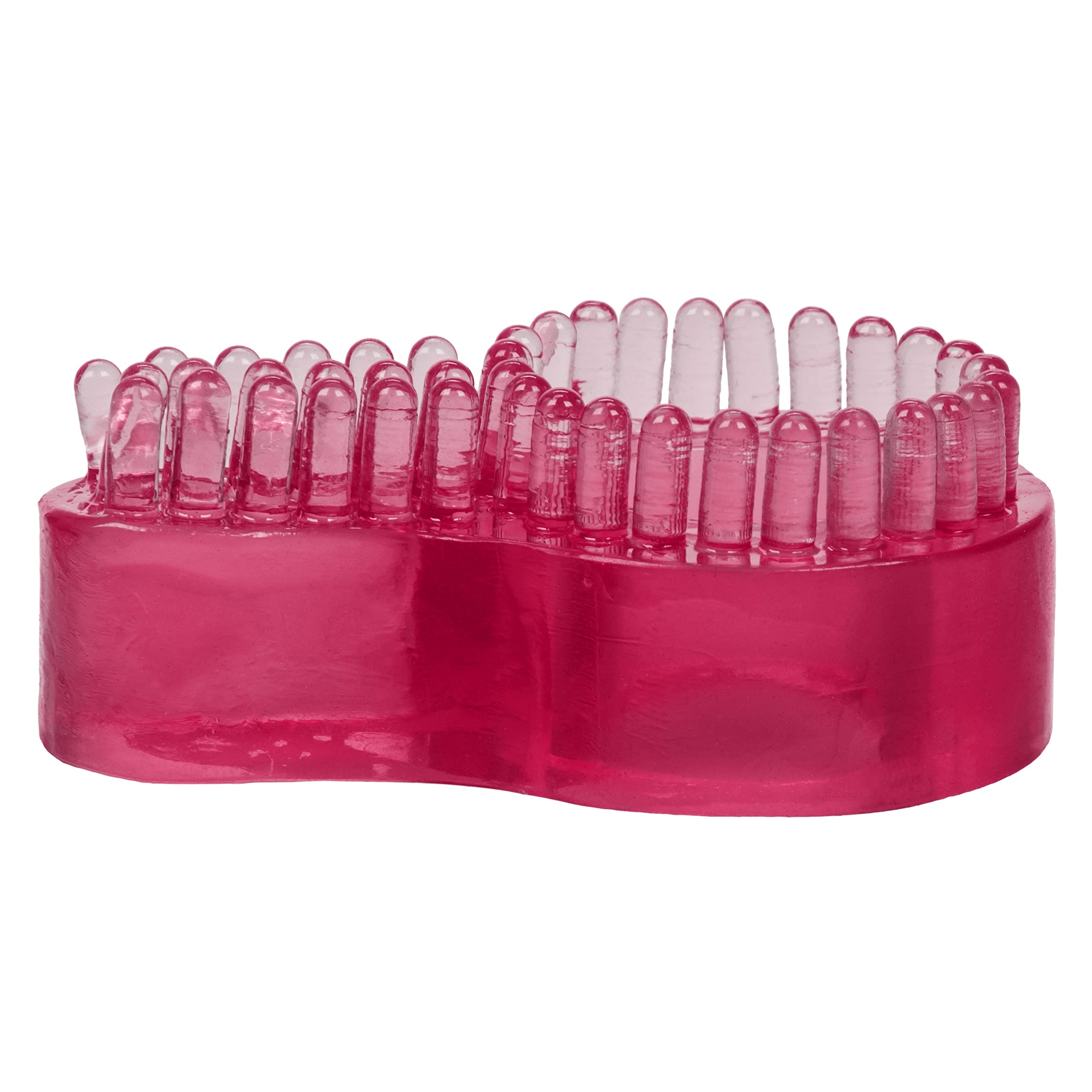 CalExotics Super Stretch Stimulator Sleeve – Noduled Pink Penis Ring with Ticklers