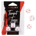 CalExotics Tempt & Tease Dice – 3-Dice Set for Playful Intimacy