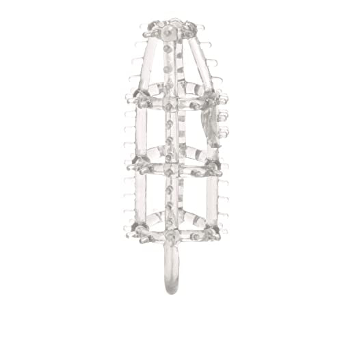 CalExotics Ultimate Cock Cage - Clear, Super-Stretchy with Scrotum Ring