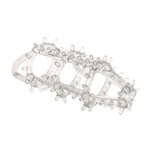 CalExotics Ultimate Cock Cage - Clear, Super-Stretchy with Scrotum Ring