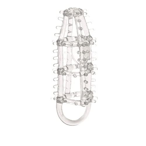 CalExotics Ultimate Cock Cage - Clear, Super-Stretchy with Scrotum Ring