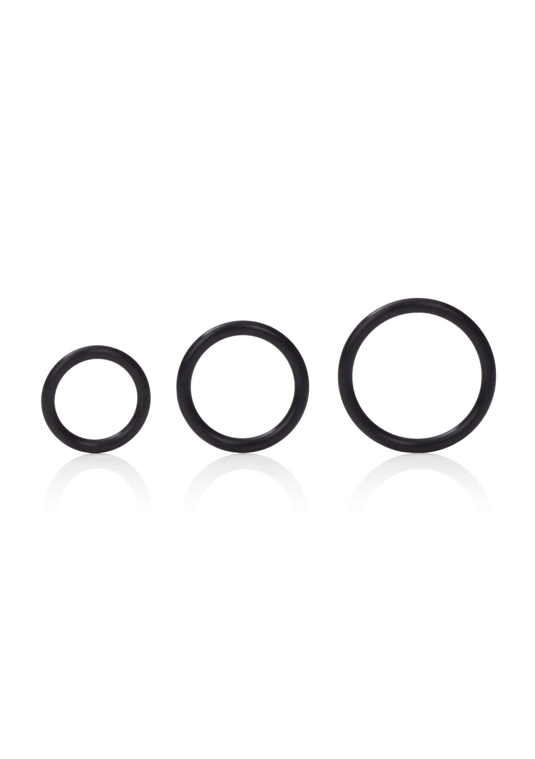 California Exotic Novelties Silicone Support Rings – Waterproof Body-Safe Design