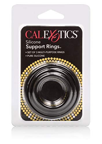 California Exotic Novelties Silicone Support Rings – Waterproof Body-Safe Design