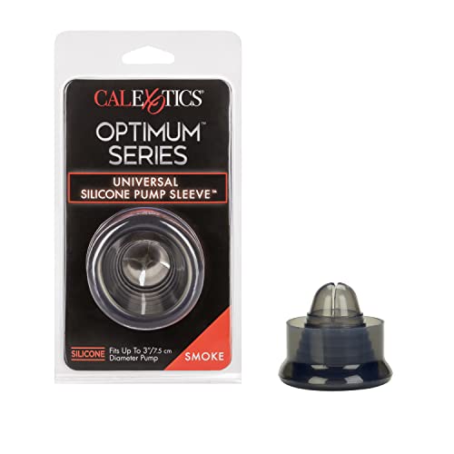 California Exotic Novelties Universal Silicone Pump Sleeve (Smoke) for Pump Cylinders Up to 3" Diameter