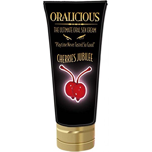 Cherries Jubilee Oralicious Flavored Lubricant – 2 oz Tube with Menthol