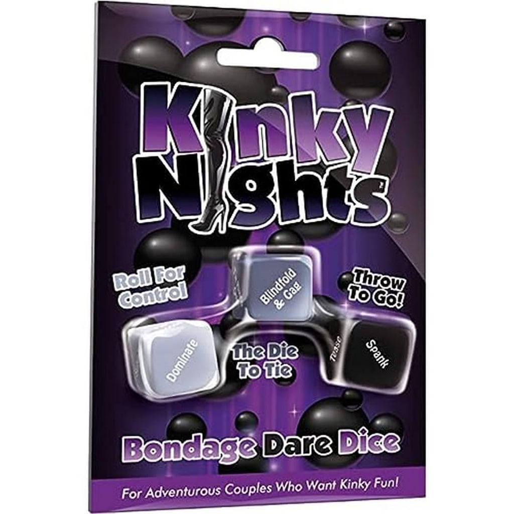 Creative Conceptions Kinky Night Adults Dice Game – Erotic Dare Dice for Couples Date Night