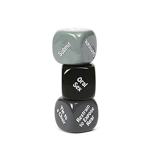 Creative Conceptions Kinky Night Adults Dice Game – Erotic Dare Dice for Couples Date Night