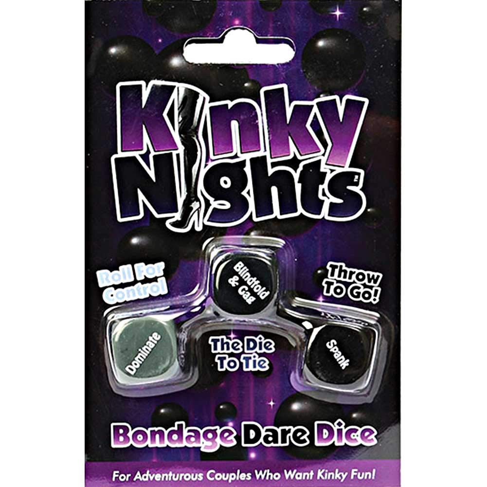 Creative Conceptions Kinky Night Adults Dice Game – Erotic Dare Dice for Couples Date Night