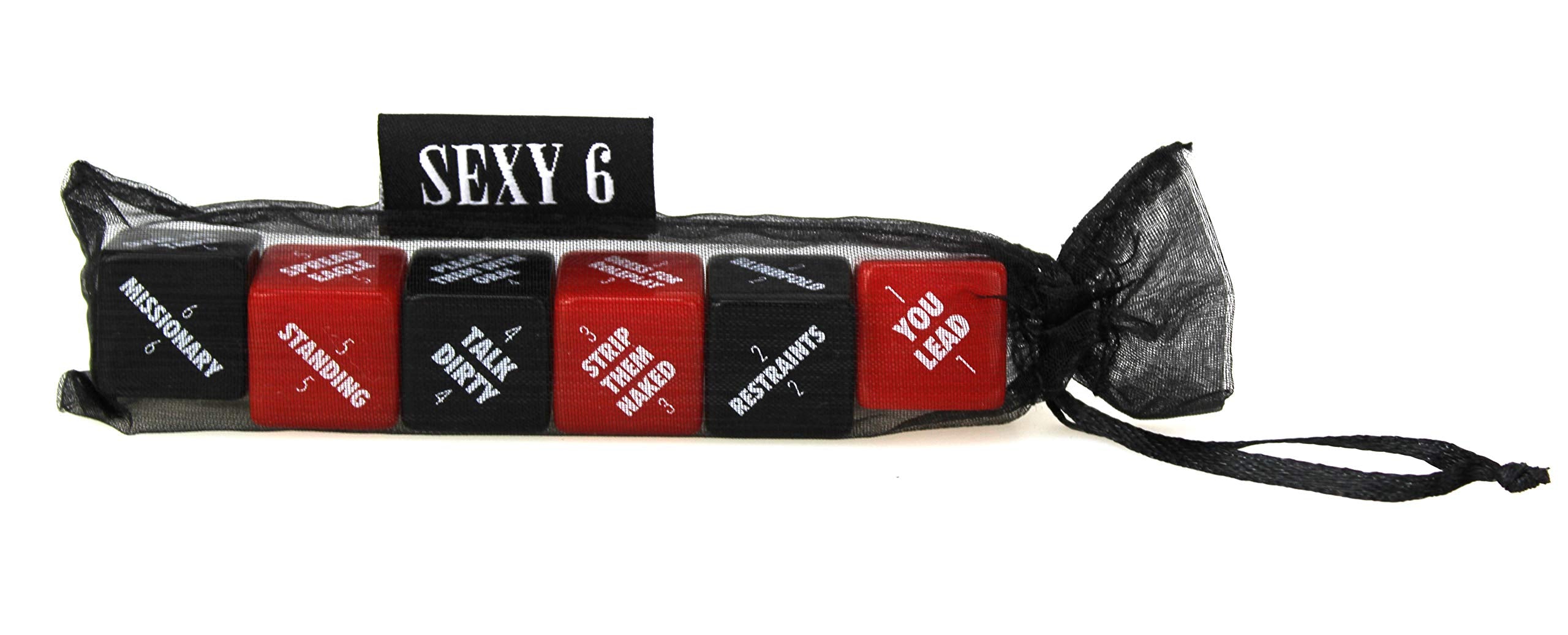 Creative Conceptions Sexy 6 Dice Sex Edition - 52g Adult Game with 720 Combinations