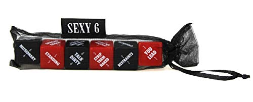 Creative Conceptions Sexy 6 Dice Sex Edition - 52g Adult Game with 720 Combinations