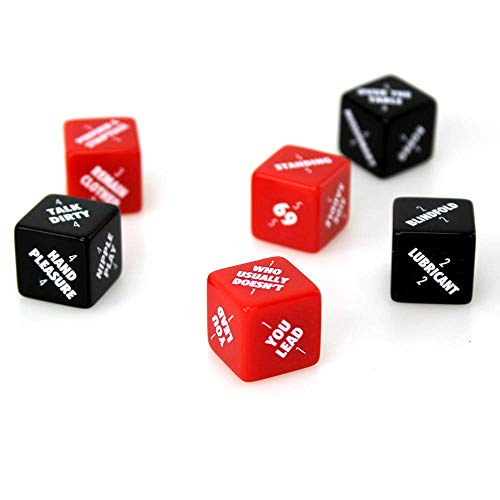 Creative Conceptions Sexy 6 Dice Sex Edition - 52g Adult Game with 720 Combinations