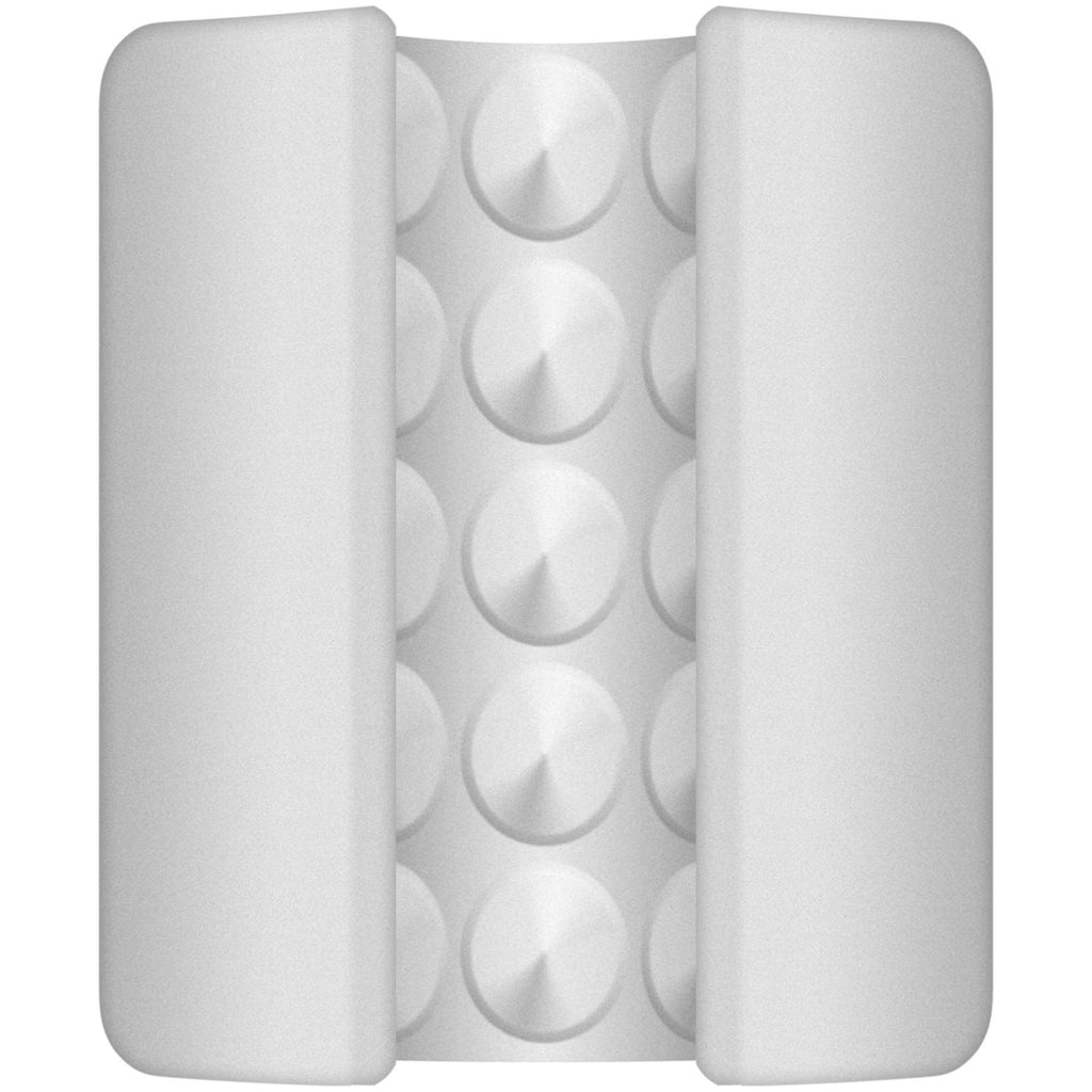 Doc Johnson GoodHead Helping Head ULTRASKYN Stroker - 2.3-Inch Mini Masturbator for Oral Play Enhancement (Frost)