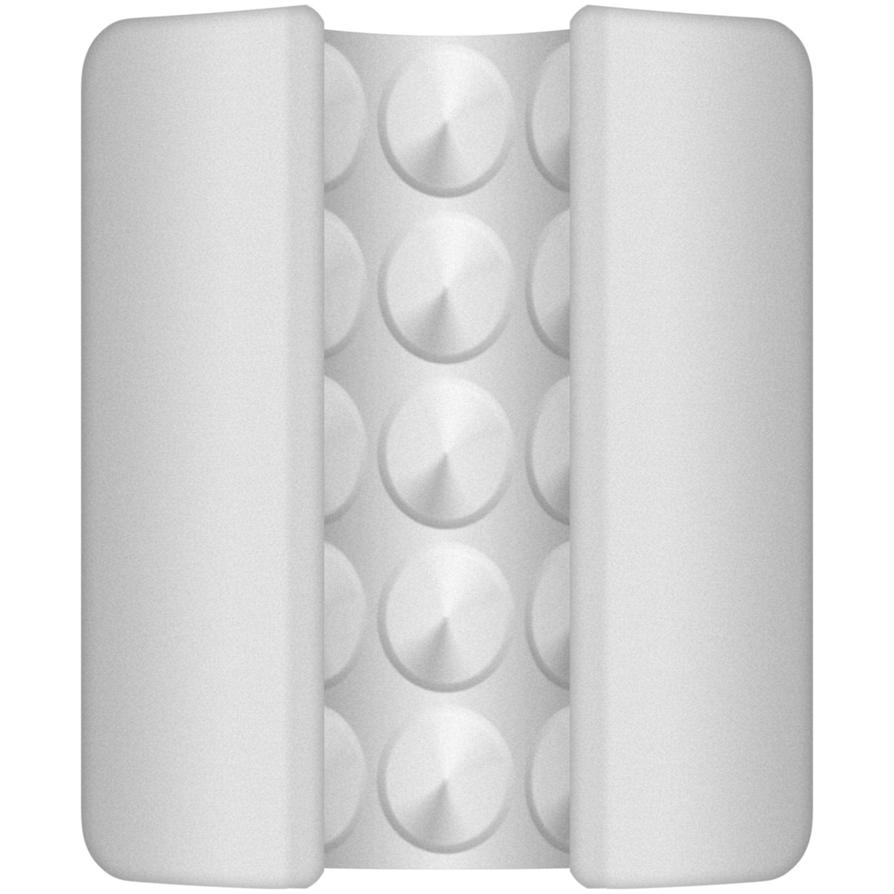Doc Johnson GoodHead Helping Head ULTRASKYN Stroker - 2.3-Inch Mini Masturbator for Oral Play Enhancement (Frost)