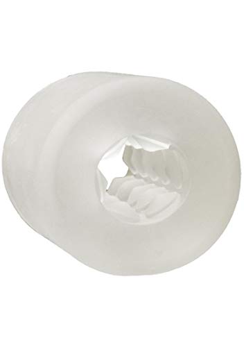 Doc Johnson GoodHead Helping Head ULTRASKYN Stroker - 2.3-Inch Mini Masturbator for Oral Play Enhancement (Frost)