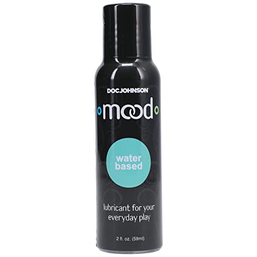 Doc Johnson Mood Water-Based Lubricant 2 fl. oz. – For Everyday Use, Compatible with Condoms and Toys