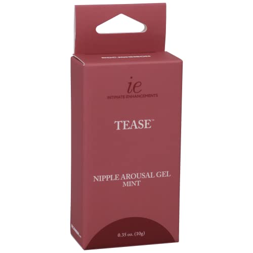 Doc Johnson Tease Mint Nipple Arousal Gel – 0.35 oz – Paraben-Free, PETA Certified