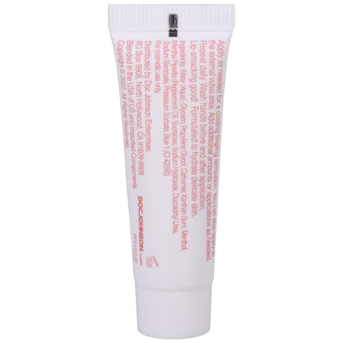 Doc Johnson Tease Mint Nipple Arousal Gel – 0.35 oz – Paraben-Free, PETA Certified
