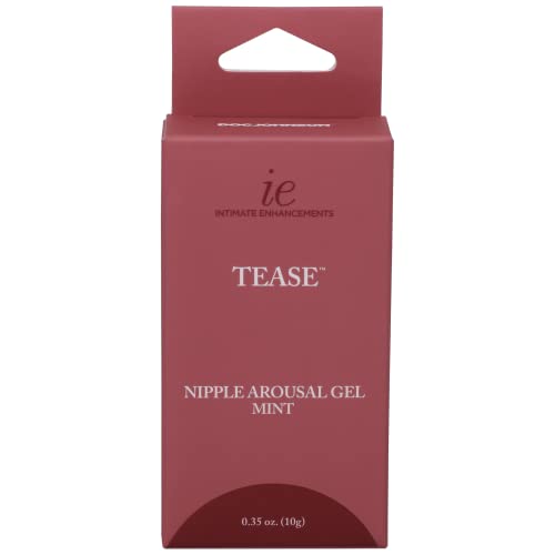 Doc Johnson Tease Mint Nipple Arousal Gel – 0.35 oz – Paraben-Free, PETA Certified