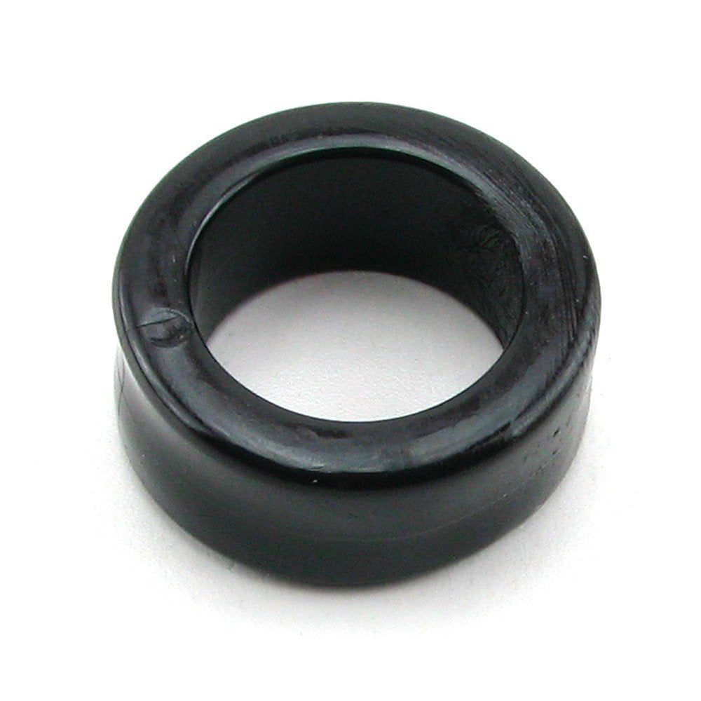 Doc Johnson TitanMen Stretch-to-Fit Cock Ring – Black, Body-Safe TPR for Enhanced Firmness