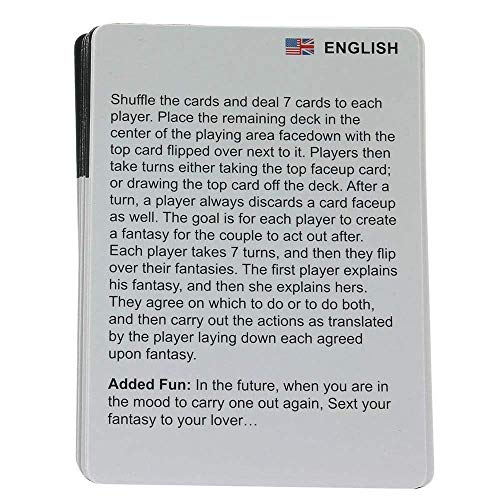 DTF Card Game – 52 Dirty Emoji Cards for Sexting Fantasy Fun