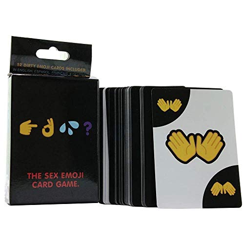 DTF Card Game – 52 Dirty Emoji Cards for Sexting Fantasy Fun