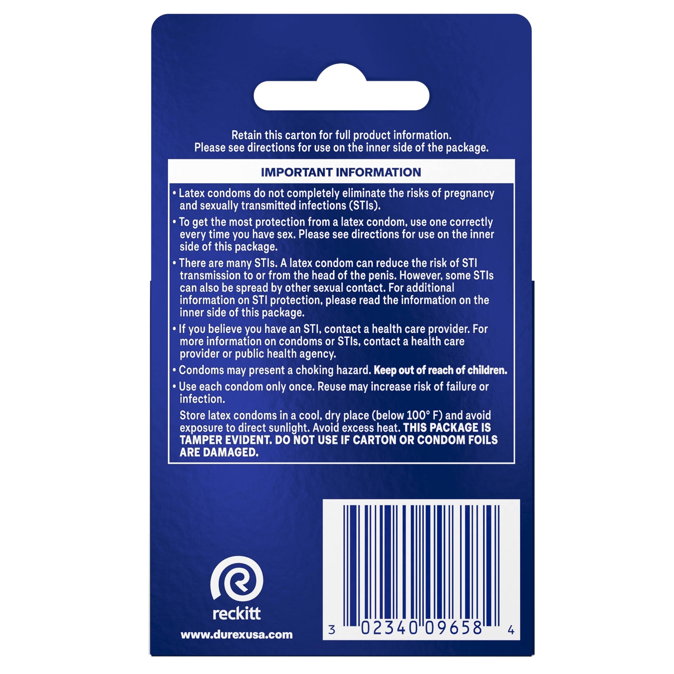 Durex Intense Sensation Dotted Condoms (3 Lubricated Latex Condoms) – Enhanced Sensation with Raised Dots
