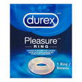 Durex Pleasure Ring – Soft Silicone Penis Ring for Firmer Erections, Reusable & Waterproof (1 ct)