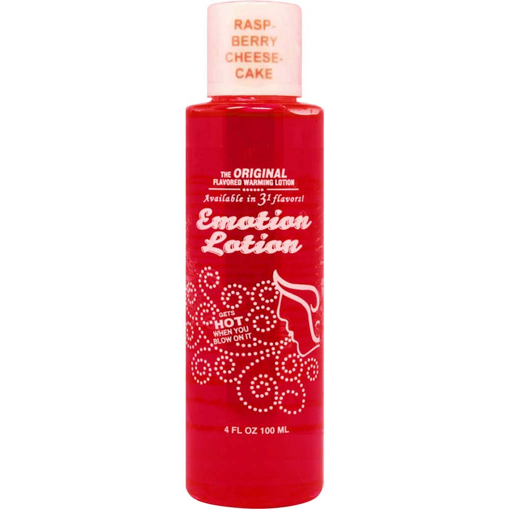 Emotion Lotion Raspberry Cheesecake – Water-Based Warming Flavored Lotion
