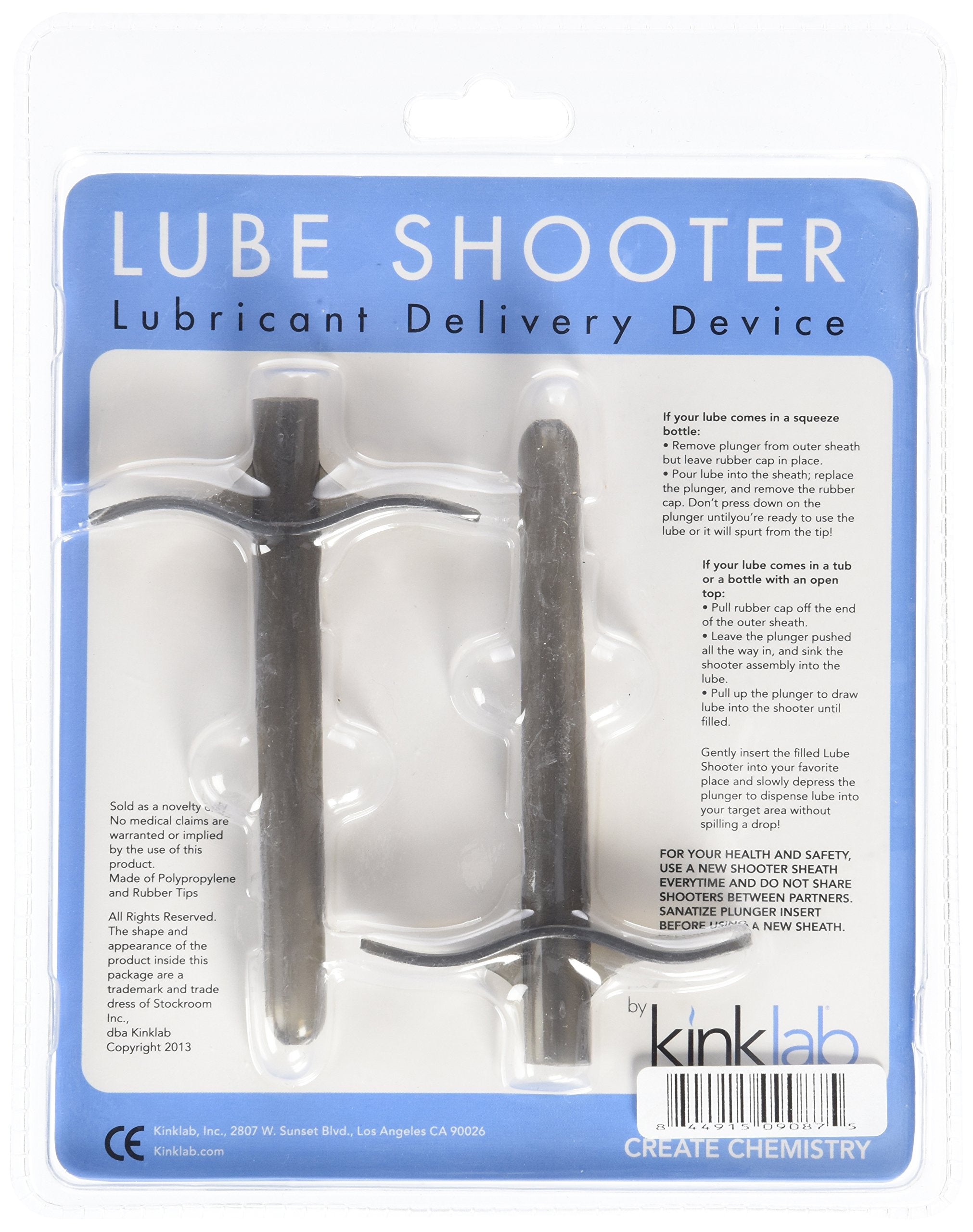 Erotech Lube Shooter for Mess-Free Lubricant Application – Smoke