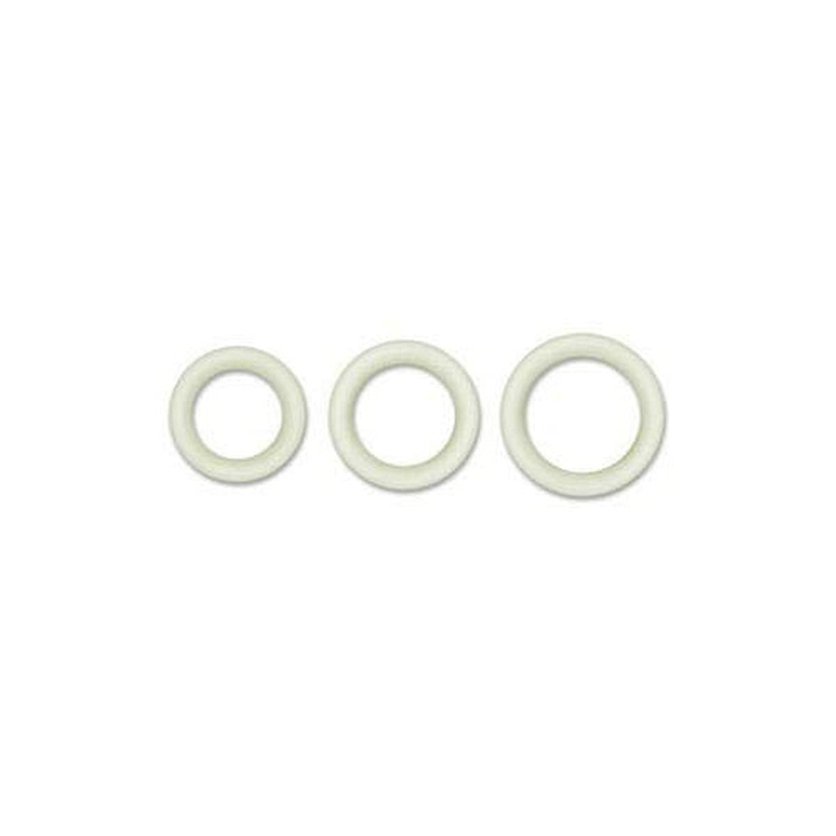 Firefly Halo Small Glow-in-the-Dark Silicone Cock Ring by NS Novelties
