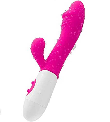 G Spot Rabbit Vibrator for Women – 7 Powerful Vibrations, Rechargeable Silicone Massager with Clitoral and Anal Stimulation