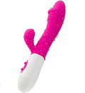 G Spot Rabbit Vibrator for Women – 7 Powerful Vibrations, Rechargeable Silicone Massager with Clitoral and Anal Stimulation