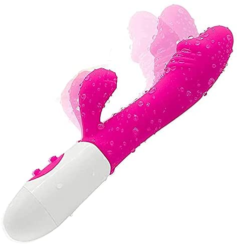 G Spot Rabbit Vibrator for Women – 7 Powerful Vibrations, Rechargeable Silicone Massager with Clitoral and Anal Stimulation