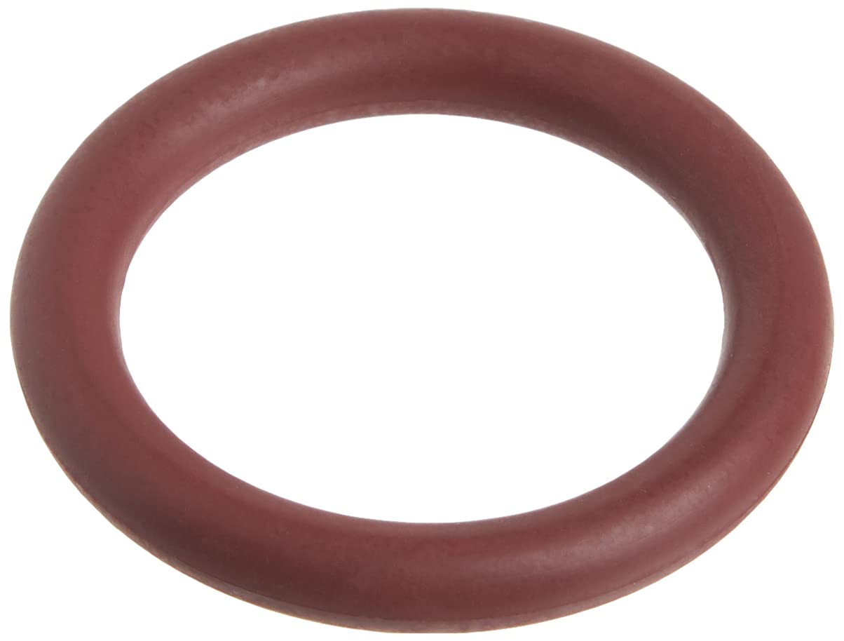 Heart 2 Heart Nitrile Cock Ring in Brick – Skin Safe, Non-Porous, 1.75 Inch