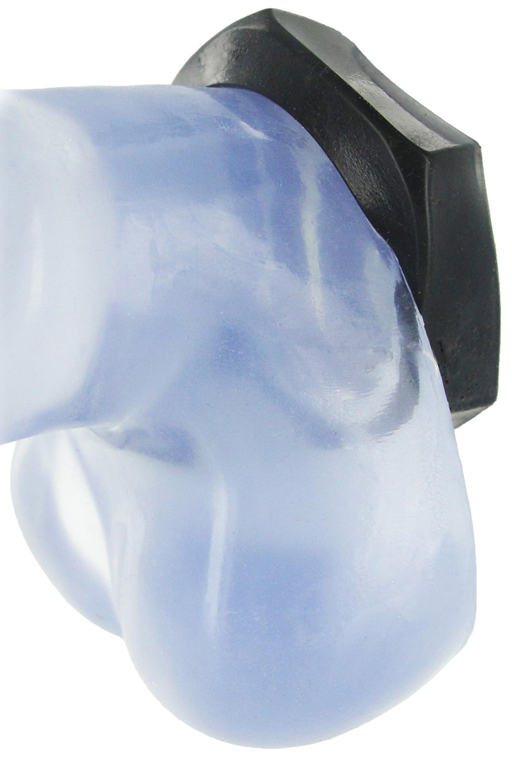 HexNut Cock Ring by Trinity Vibes - Black Waterproof Stretchy Penis Ring