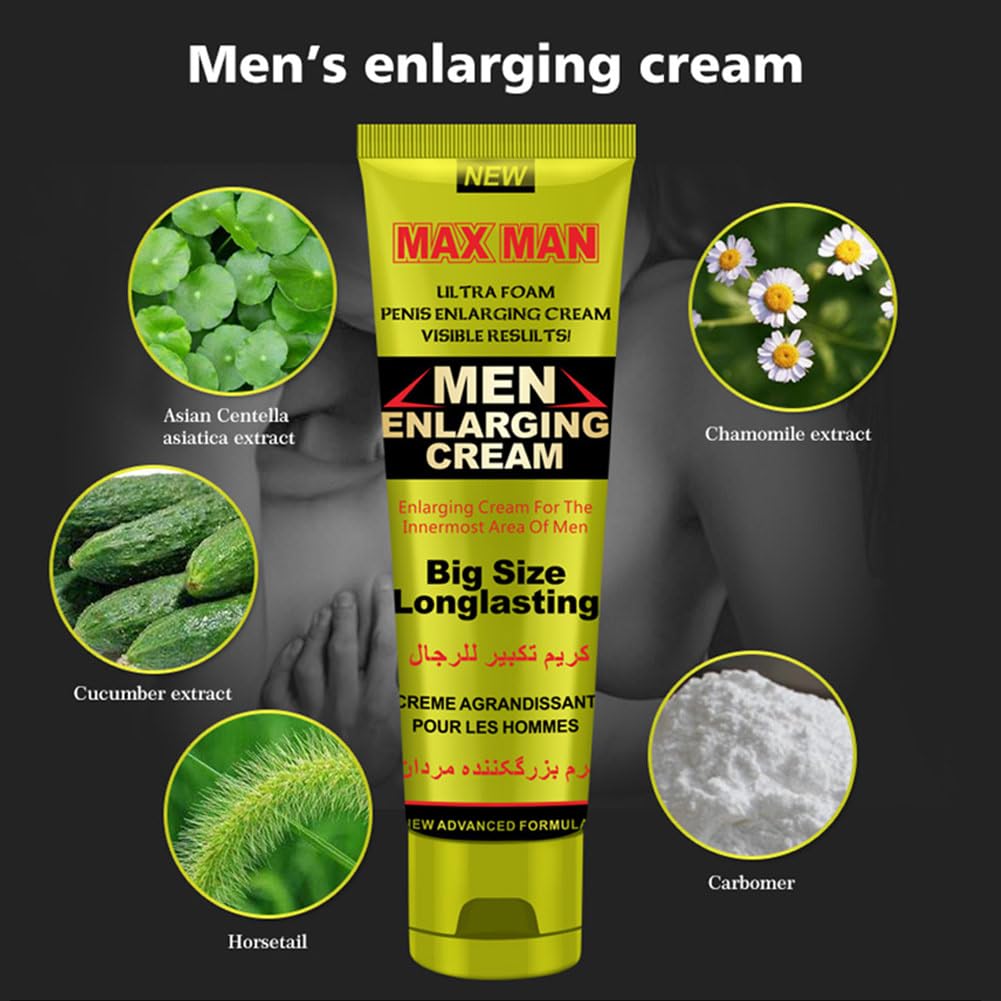 Hotiary Unscented Male Enhancement Gel – Penis Enlargement Cream & Lubricant