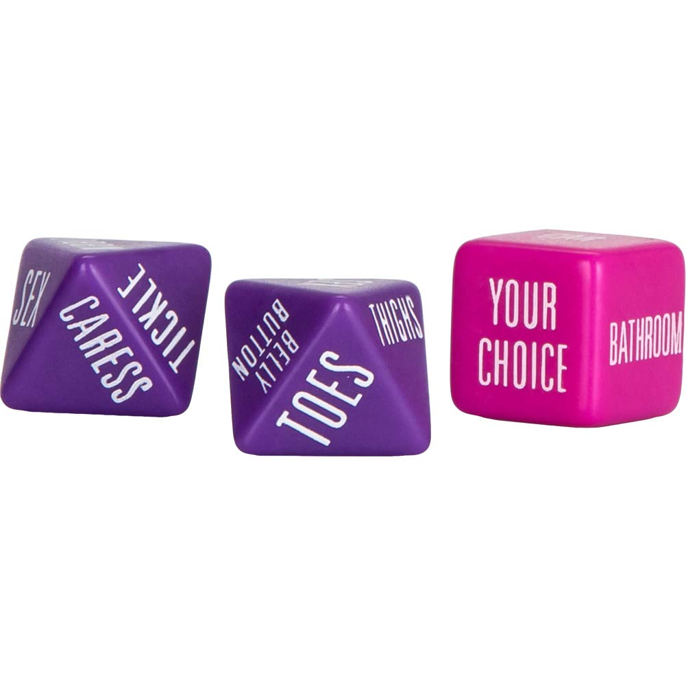 Hott Place Spicy Dice – A Frisky Game for Adventurous Couples by California Exotic Novelties